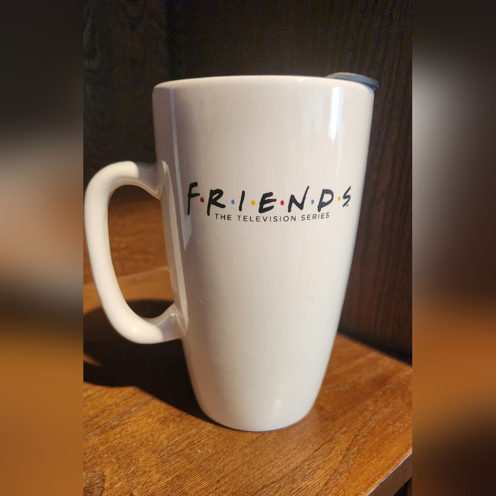 F•R•I•E•N•D•S Travel Mug With Lid 16 Oz